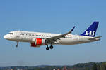 SAS Scandinavian Airlines, SE-ROB, Airbus A320-251N, msn: 7676,  Tova Viking , 21.August 2020, ZRH Zürich, Switzerland.