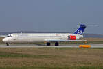 SAS Scandinavian Airlines, LN-RMP, McDonnell Douglas MD-82, msn: 49438/1353, 16.März 2007, GVA Genève, Switzerland.