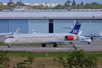 SAS Scandinavien Airlines, SE-DIS, McDonnell Douglas MD-82, msn: 53006/1869,  Sigmund Viking , 01.September 2007, GVA Genève, Switzerland.