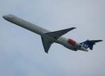 SAS, LN-RMM, Boeing McDonnell Douglas MD-82 / DC-9-82 (Blenda Viking), 2009.06.20, MUC, Mnchen, Germany