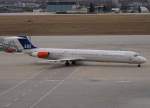 SAS, OY-KFA, Boeing McDonnell Douglas MD-82 (Alle Viking), 2008.01.21, STR, Stuttgart, Germany