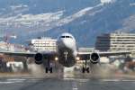 Take off A320/SAS/Innsbruck (LOWI / INN) / 27.02.2010.