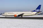 SAS, LN-BRI, Boeing, B737-405, 16.01.2010, SZG, Salzburg, Austria     