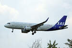 SAS Scandinavian Airlines, SE-RUF, Airbus A320-251N, msn: 10265,  Gunnar Viking , 03.Juli 2025, MXP Milano Malpensa, Italy.