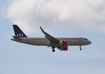 SAS, Airbus A 320-251N, SE-ROO, BER, 08.06.2026