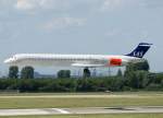 SAS (S), SE-DIK, Boeing MD-82  Stenkil Viking , 2010.06.11, DUS-EDDL, Dsseldorf, Germany     