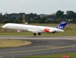SAS MD-82 LN-ROU kurz vorm Touchdown auf 23L in DUS / EDDL / Düsseldorf am 24.06.2007 