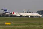 SAS, OY-KFE, Bombardier, CRJ-900, 25.07.2013, DUS, Düsseldorf, Germany           