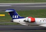 SAS (DK), OY-KFK  Hardeknut Viking , Bombardier, CRJ-900 ER (Seitenleitwerk/Tail), 02.04.2014, DUS-EDDL, Düsseldorf, Germany 