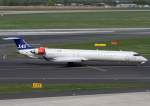 SAS (DK), OY-KFK  Hardeknut Viking , Bombardier, CRJ-900 ER, 02.04.2014, DUS-EDDL, Dsseldorf, Germany 