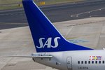 SAS Scandinavian Airlines (SK-SAS), LN-RPW  Alvid Viking , Boeing, 737-683 (Seitenleitwerk/Tail), 10.03.2016, DUS-EDDL, Düsseldorf, Germany