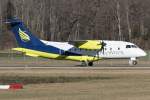 Skywork Airlines, HB-AER, Dornier, DO-328-110, 27.12.2015, BRN, Bern, Switzerland




