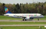 Small Planet Airlines Germany, YR-SEA, MSN 357, Airbus A 320-231,21.04.2018, HAM-EDDH, Hamburg, Germany 