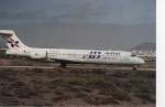 EC-HOA, Boeing 717, MSN: 55061, LN: 5029, AeBal (Spanair Link), Arrecife Lanzarote Airport, 23/09/2007.