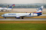 SunExpress Boeing B737-8HC(WL) TC-SOE, cn(MSN): 61177,
Flughafen München, 21.08.2018.