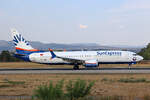 SunExpress, TC-SMU, Boeing B737-8MAX, msn: 61806/7799, 15.August 2026, BSL Basel - M�lhausen, Switzerland.