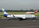 SunExpress, TC-SNN, Boeing 737-800 WL (neue SunExpress-Lackierung), 2010.09.22, DUS-EDDL, Dsseldorf, Germany     