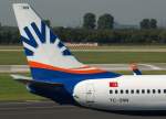 SunExpress, TC-SNN, Boeing 737-800 WL (neue SunExpress-Lackierung - Seitenleitwerk/Tail), 2010.09.22, DUS-EDDL, Dsseldorf, Germany     