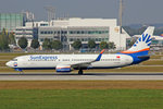 SunExpress, TC-SED, Boeing 737-8CX, 25.September 2016, MUC München, Germany.