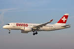 SWISS Global Air Lines, HB-JBD, Bombardier CS-100, 15.März 2017, ZRH Zürich, Switzerland.