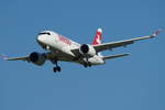 Swiss Bombardier CSeries CS100 (BD-500-1A10) HB-JBG, cn(MSN): 50016,
Zürich-Kloten Airport, 19.06.2017.