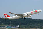 SWISS International Air Lines, HB-JHN, Airbus A330-343X, 21.Juli 2017, ZRH Zürich, Switzerland.