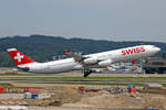 SWISS International Air Lines, HB-JMD, Airbus A340-313X,  Liestal , 21.Juli 2017, ZRH Zürich, Switzerland.