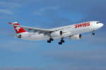 Swiss Airbus A330-343 HB-JHI, cn(MSN): 1181,
Zürich-Kloten Airport, 16.01.2017.