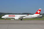 SWISS International Air Lines, HB-JCI, Bombardier CS-300, msn: 55023, 29.April 2018, ZRH Zürich, Switzerland.
