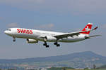 SWISS International Air Lines, HB-JHI, Airbus A330-343X, msn: 1181,  Genève ,   21.Mai 2018, ZRH Zürich, Switzerland.