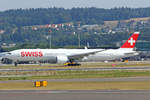 SWISS International Air Lines, HB-JNC, Boeing 777-3DEER, msn: 44584/1391, 01.August 2018, ZRH Zürich, Switzerland.