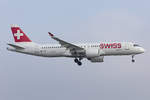 Swiss, HB-JCP, Airbus, A220-300, 19.01.2019, ZRH, Zürich, Switzerland       