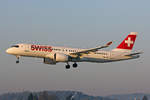 SWISS International Air Lines, HB-JCT, Airbus A220-371, msn: 55046, 21.Februar 2019, ZRH Zürich, Switzerland.