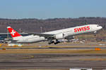 SWISS International Air Lines, HB-JNH, Boeing 777-3DEER, msn: 62753/1484, 27.Februar 2019, ZRH Zürich, Switzerland.