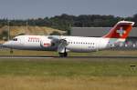 Swiss, HB-IXS, BAe, ARJ-100, 04.07.2009, LUX, Luxemburg, Luxemburg 

