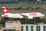 Swiss, HB-JBH, Airbus, A220-100, 17.08.2019, ZRH, Zürich, Switzerland      