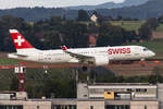 Swiss, HB-JCF, Airbus, A220-300, 17.08.2019, ZRH, Zürich, Switzerland      