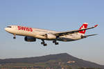SWISS International Air Lines, HB-JHD, Airbus A330-343X,  St.Gallen , 20.September 2019, ZRH Zürich, Switzerland.