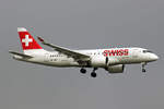 SWISS International Air Lines, HB-JBH, Bombardier CS-100, msn: 50017,  Ascona , 26,Oktober 2019, ZRH Zürich, Switzerland.