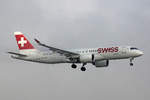 SWISS Global Air Lines, HB-JCH, Bombardier CS-300, msn: 55021, 26,Oktober 2019, ZRH Zürich, Switzerland.