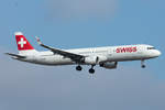 Swiss, HB-ION, Airbus, A321-212, 21.01.2020, ZRH, Zürich, Switzerland        