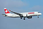 Swiss, HB-JCK, Airbus, A220-300, 21.01.2020, ZRH, Zürich, Switzerland        