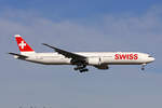 SWISS International Air Lines, HB-JNL, Boeing 777-3DEER, msn: 66092 /1636, 22.Februar 2020, ZRH Zürich, Switzerland.
