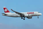 Swiss, HB-JBI, Airbus, A220-100, 21.01.2020, ZRH, Zürich, Switzerland          