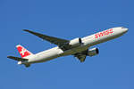 SWISS International Air Lines, HB-JNJ, Boeing 777-3DEER, msn: 62755/1545, 29.Mai 2020, ZRH Zürich, Switzerland.