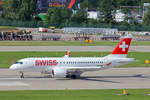 SWISS International Air Lines, HB-JBG, Bombardier CS-100, msn: 50016, 11.Juli 2020, ZRH Zürich, Switzerland.