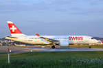 SWISS International Air Lines, HB-JCH, Bombardier CS-300, msn: 55021, 01.August 2020, ZRH Zürich, Switzerland.