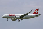 SWISS International Air Lines, HB-JDB, Airbus A320-271N, msn: 9373,  Riederalp , 01.August 2020, ZRH Zürich, Switzerland.