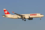 SWISS International Air Lines, HB-JCS, Airbus A220-371, msn: 55045, 14.November 2020, ZRH Zürich, Switzerland.