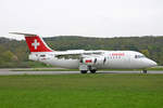 SWISS International Air Lines, HB-IXF, BAe Avro RJ85, msn: E2226,  23.April 2005, ZRH Zürich, Switzerland.